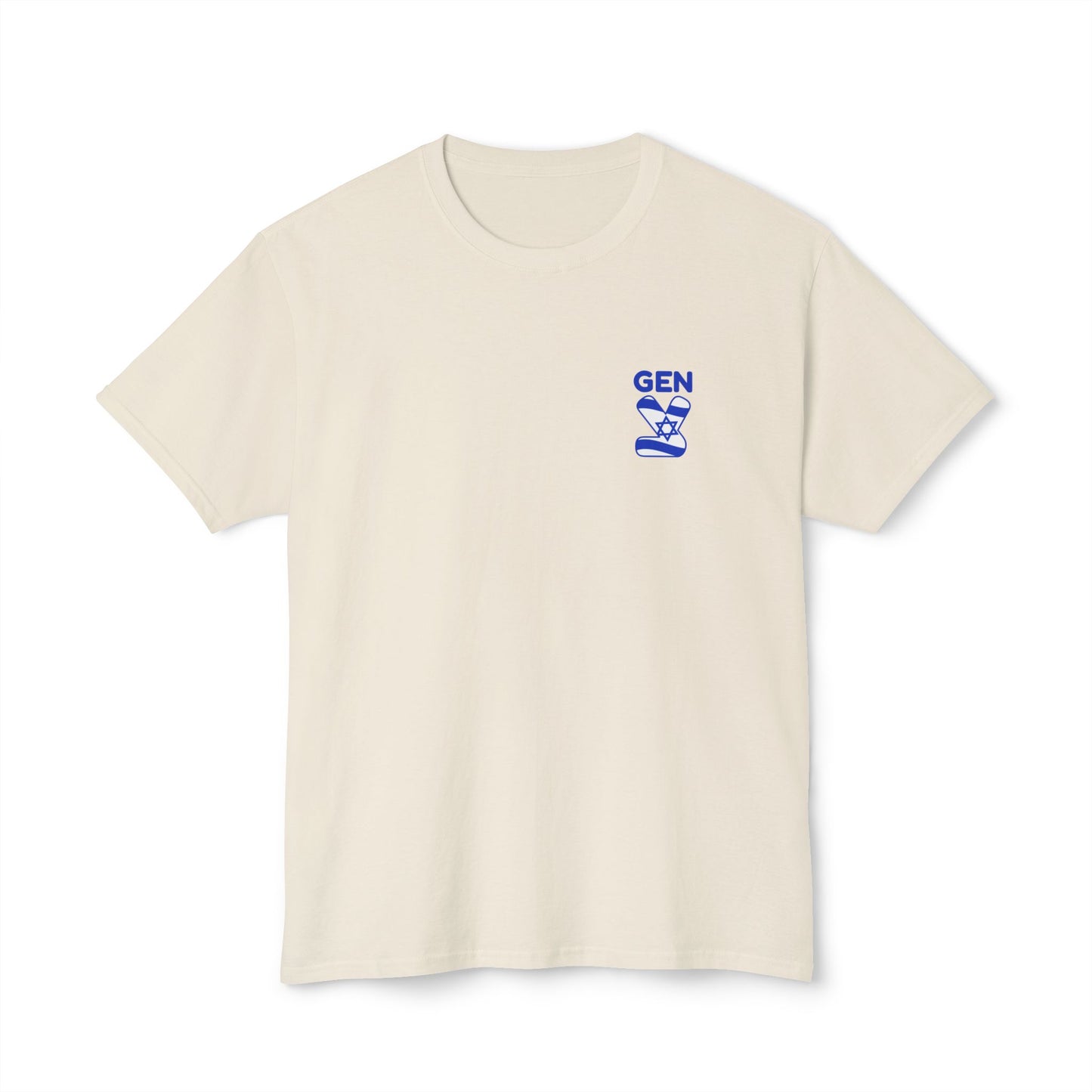 Gen ציון (Tzion) small logo t-shirt