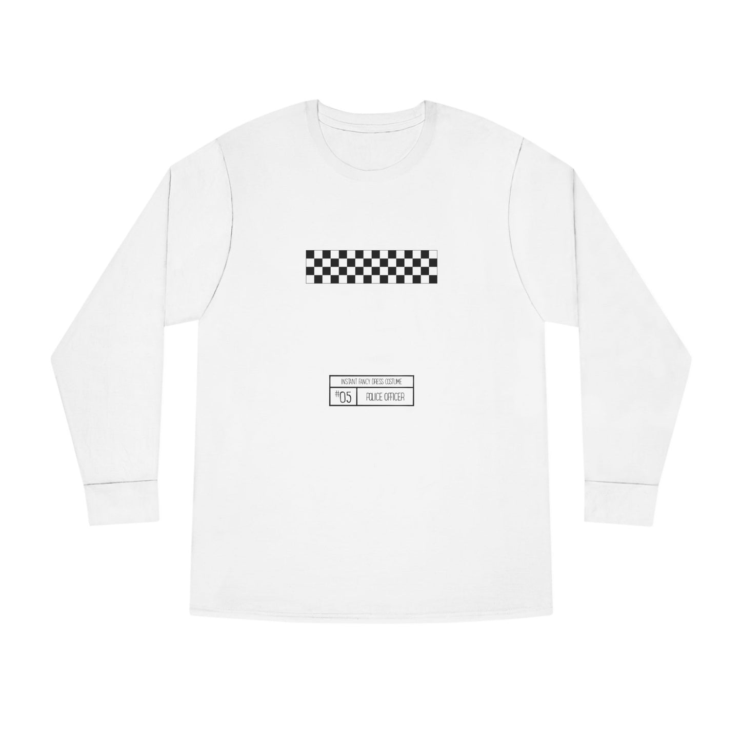 Instant Fancy Dress #5 Police Officer– long sleeve T-shirt