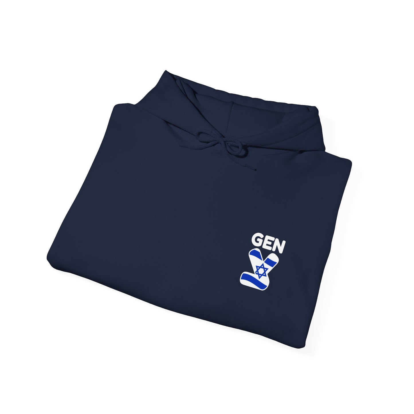 Gen ציון (Tzion) small logo Hoodie