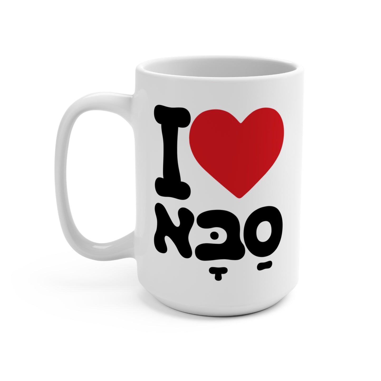 15oz I ♥ Saba Mug