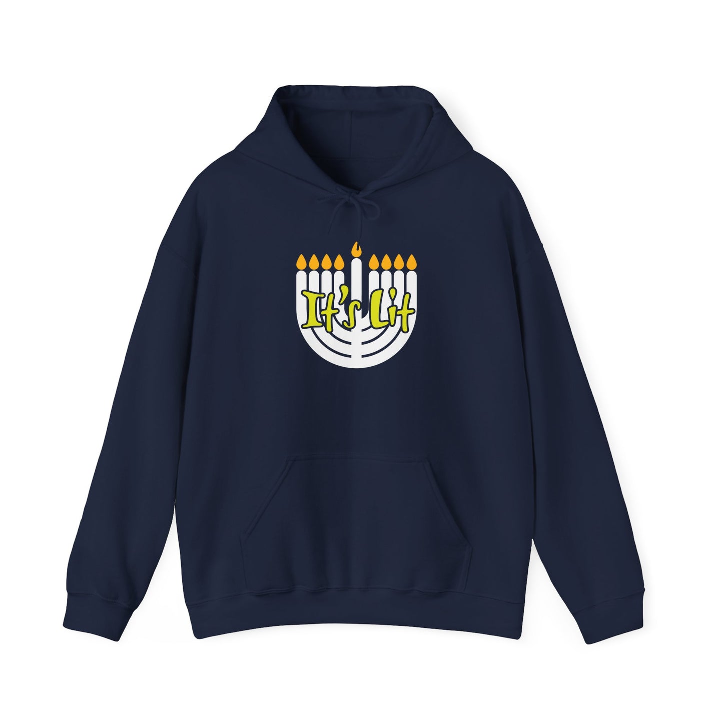 Chanukah It's Lit Hoodie