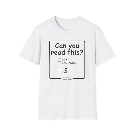 In Support Of Comic Sans T-Shirt