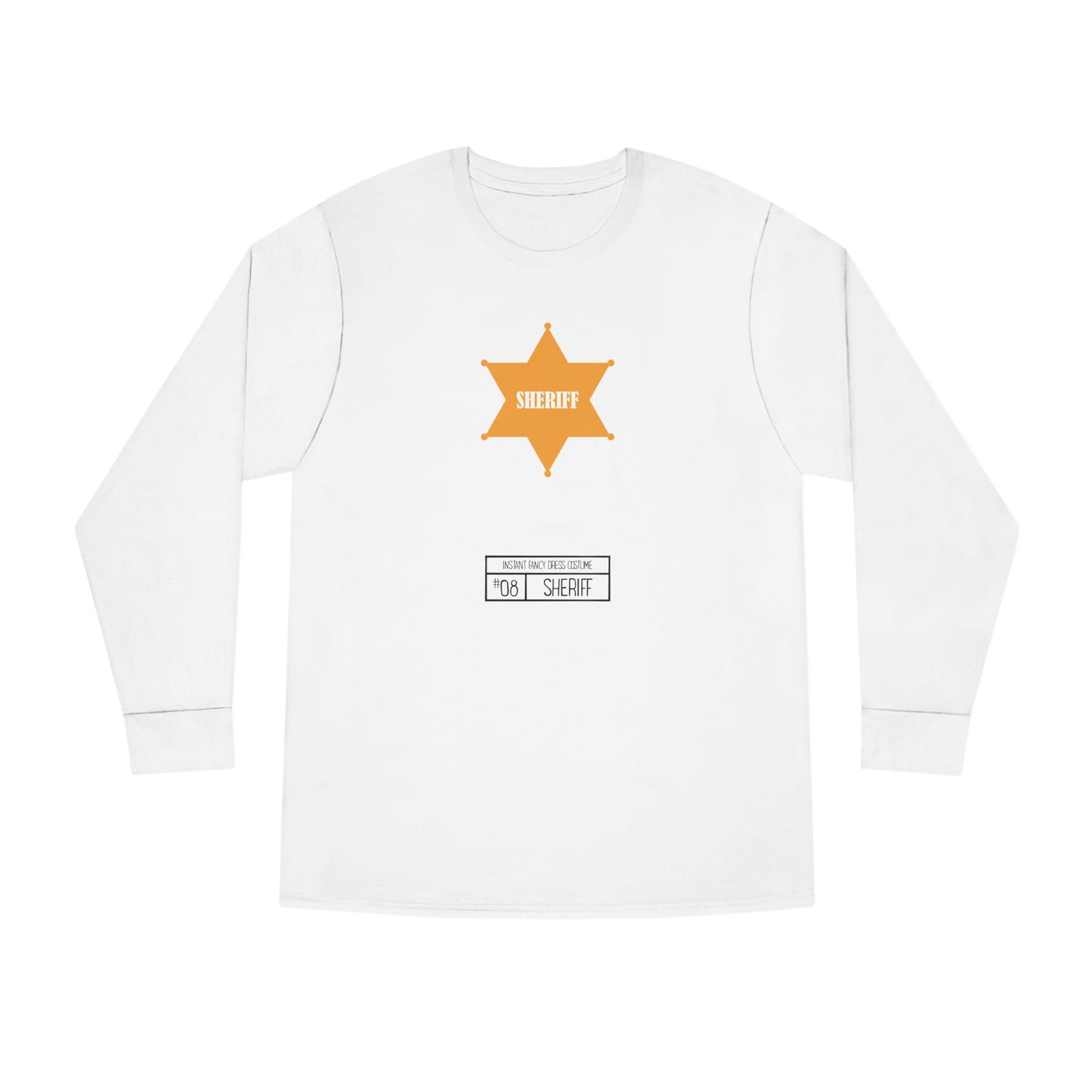 Instant Fancy Dress #8 Sheriff– long sleeve T-shirt