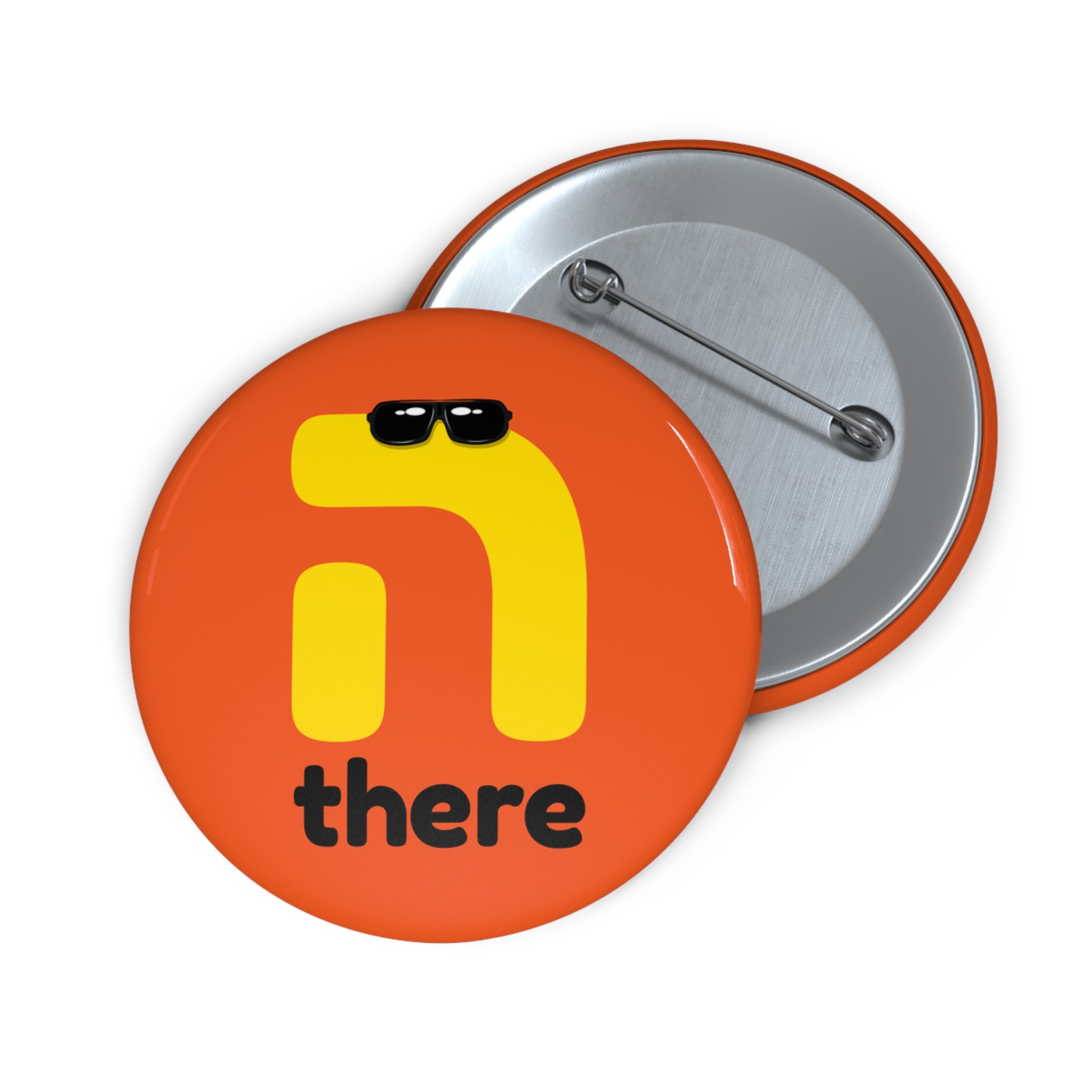 Hey There button | Jewish Gift | Aleph You
