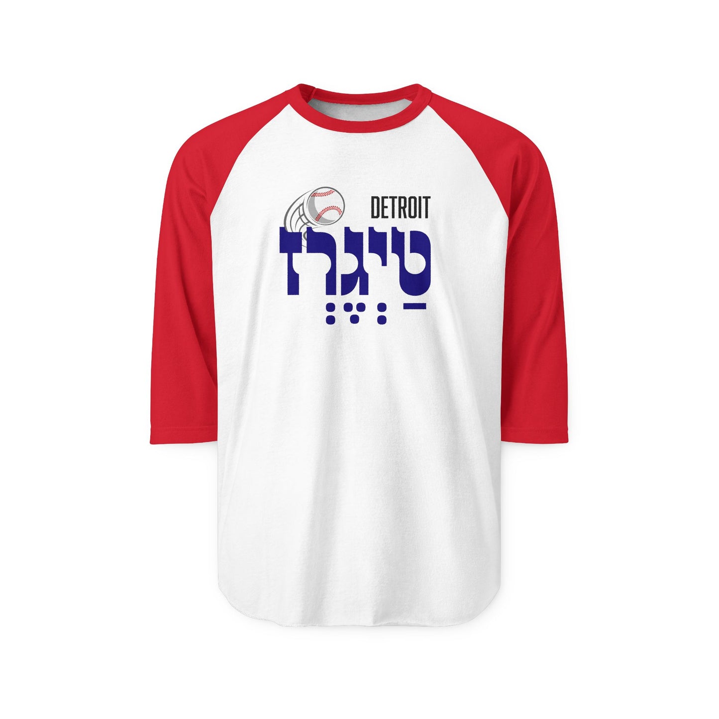 Detroit Tigers Three-Quarter Sleeve Raglan Shirt