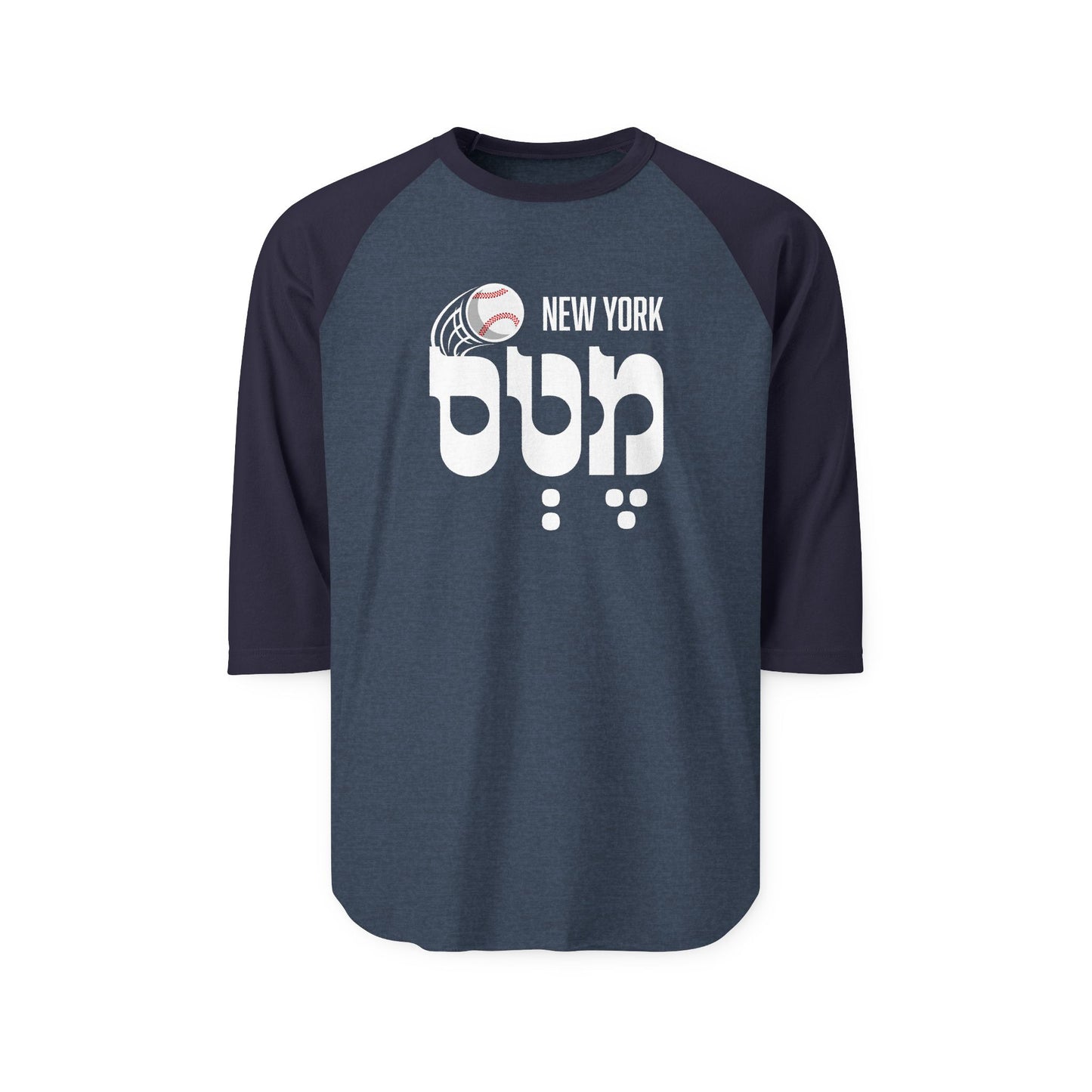New York Mets Three-Quarter Sleeve Raglan Shirt