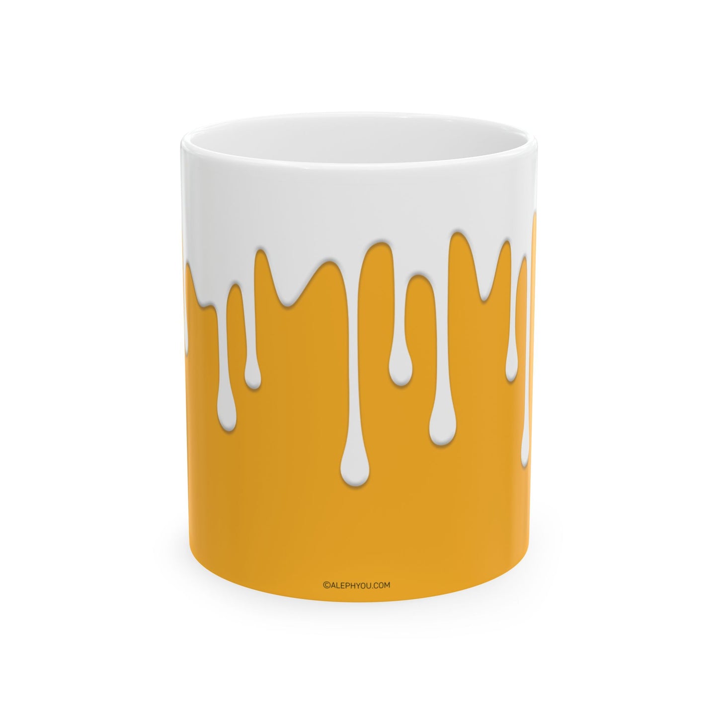 Drips – Yellow Mug