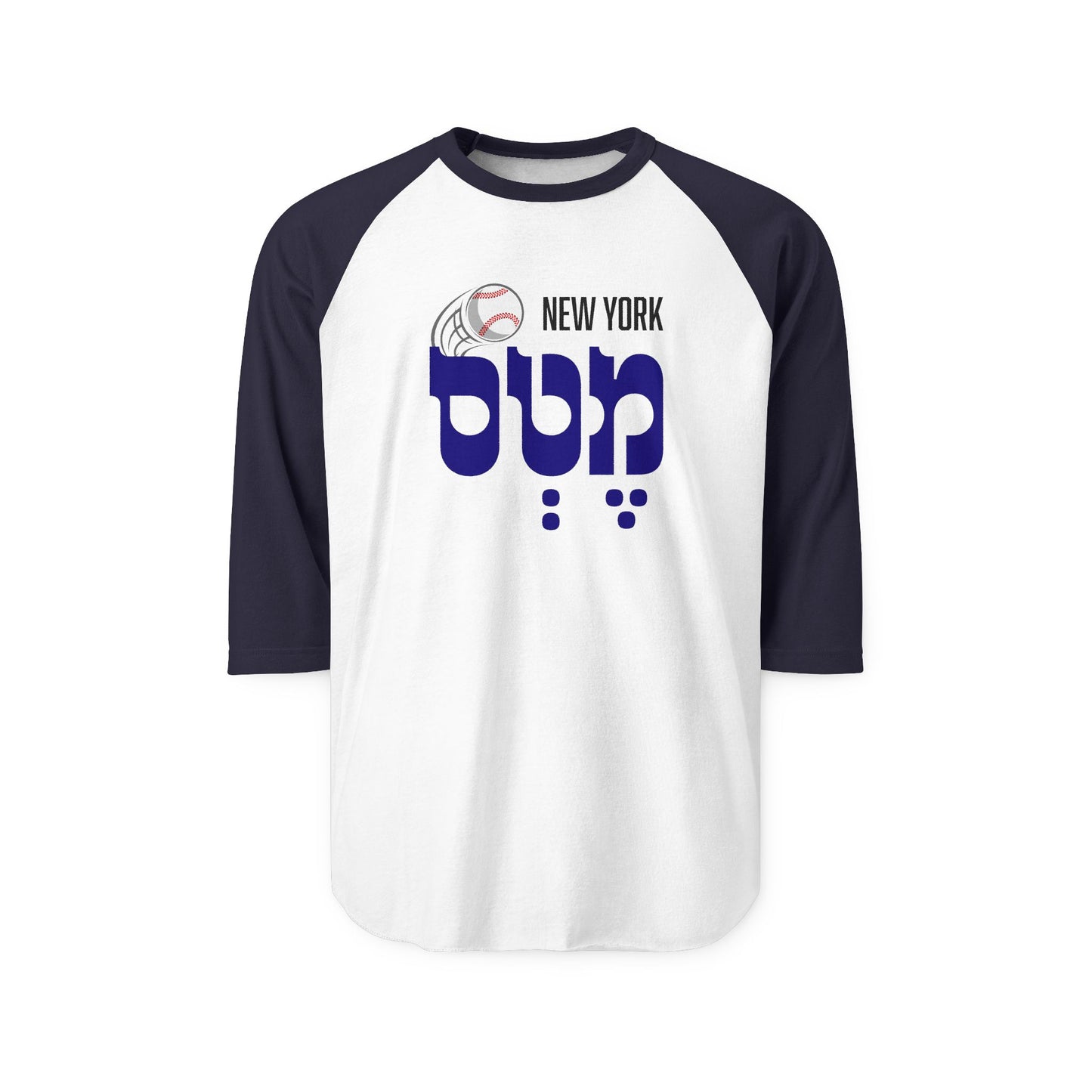 New York Mets Three-Quarter Sleeve Raglan Shirt