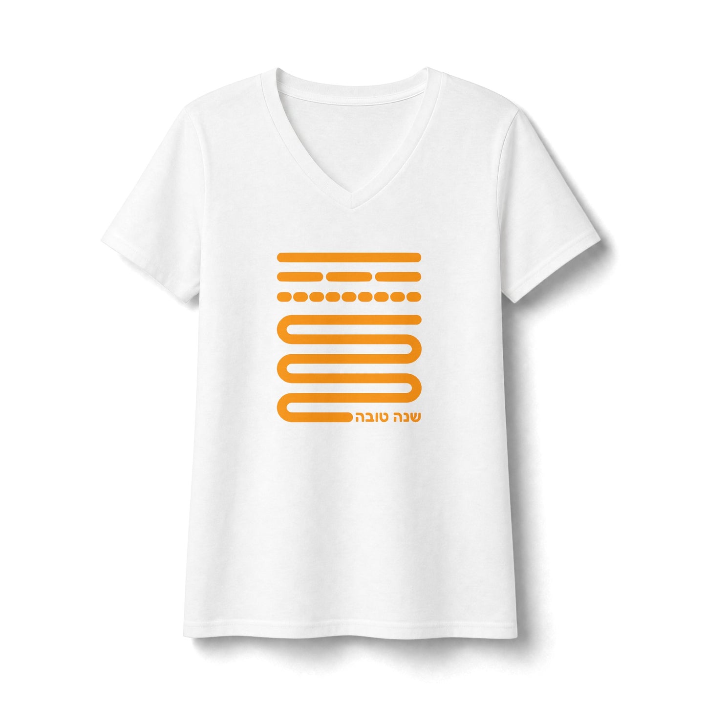 Shofar Notes V-Neck Tee