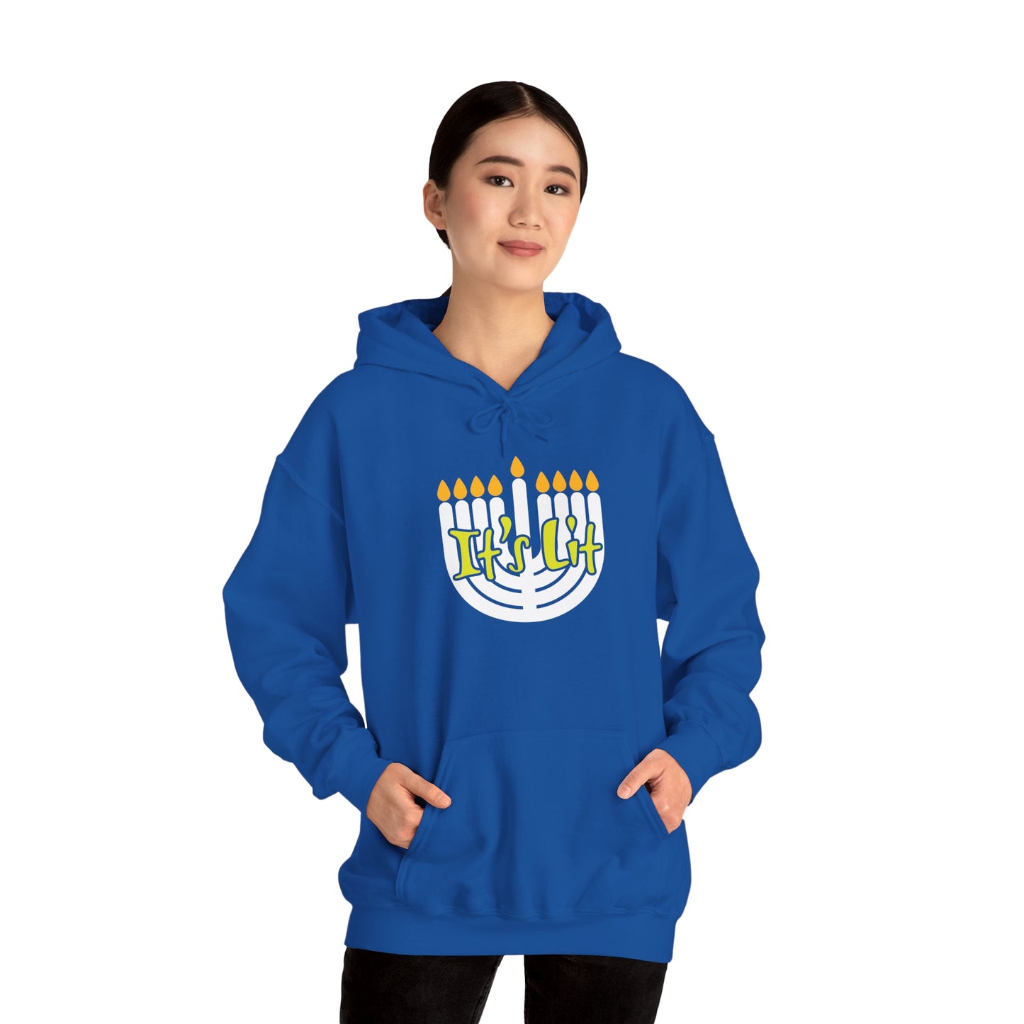 Chanukah It's Lit Hoodie