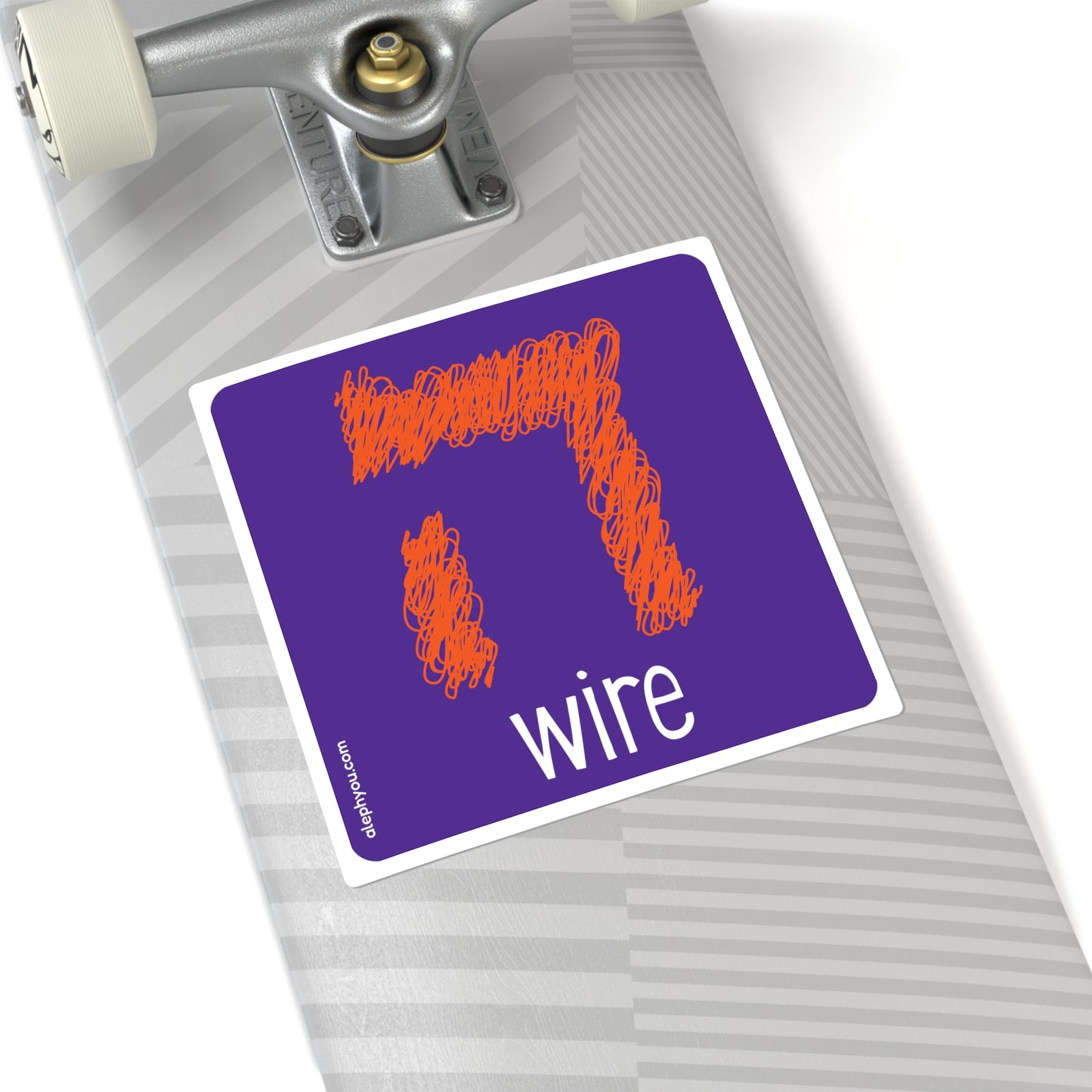 Hey Wire sticker