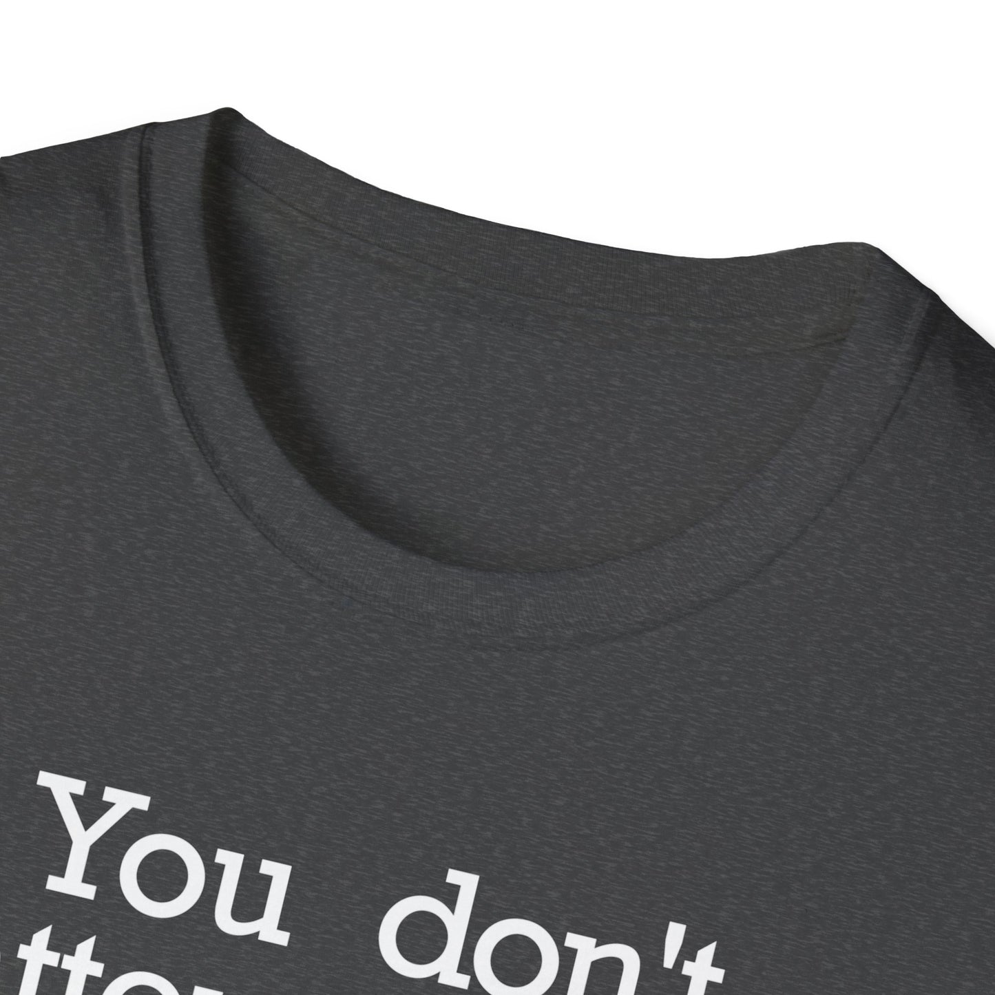 Typography Saves Lives T-Shirt