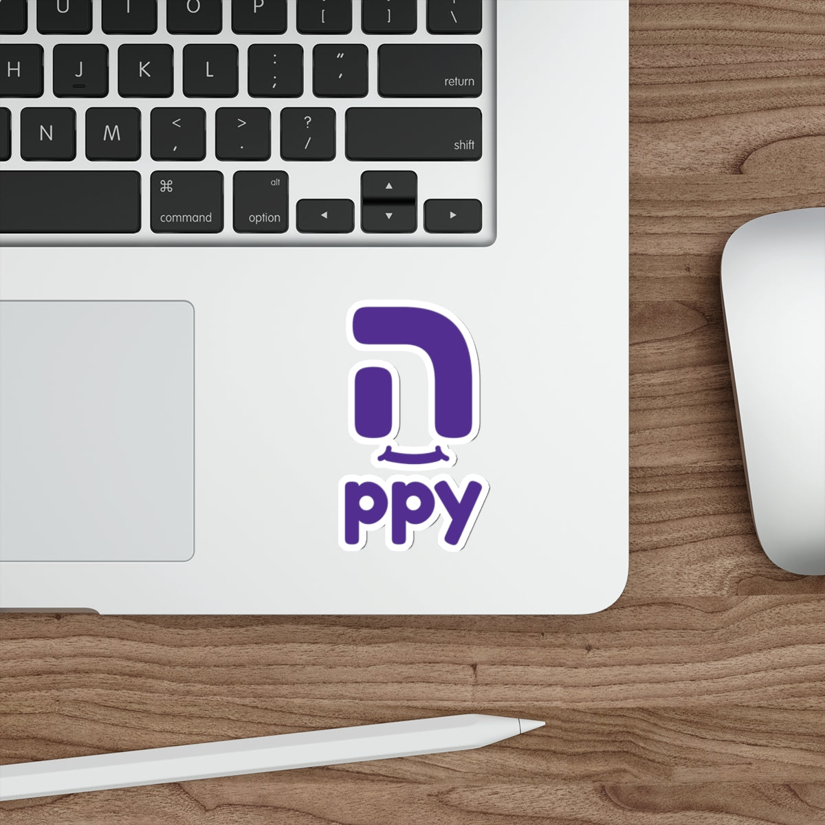 Happy Die-Cut Sticker
