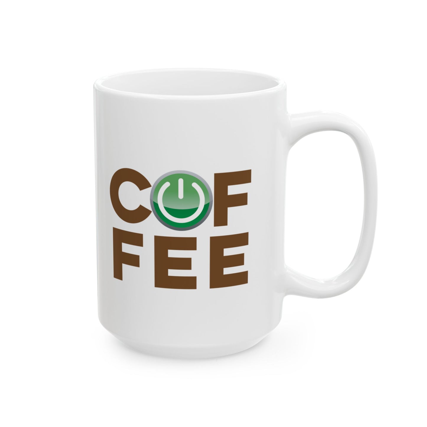 Switched On Coffee Mug, (11oz, 15oz)