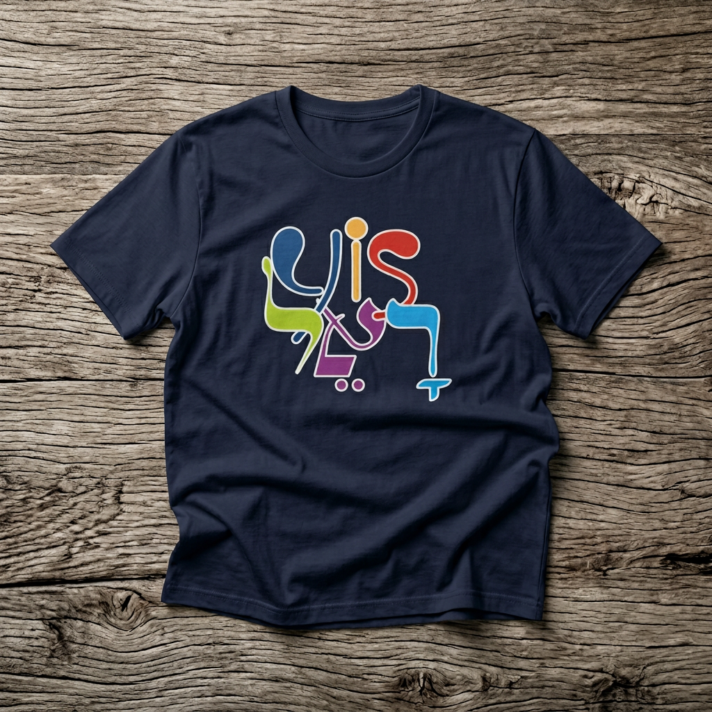 “Yisלאר” — Hebrew x English Fusion Design T-Shirt