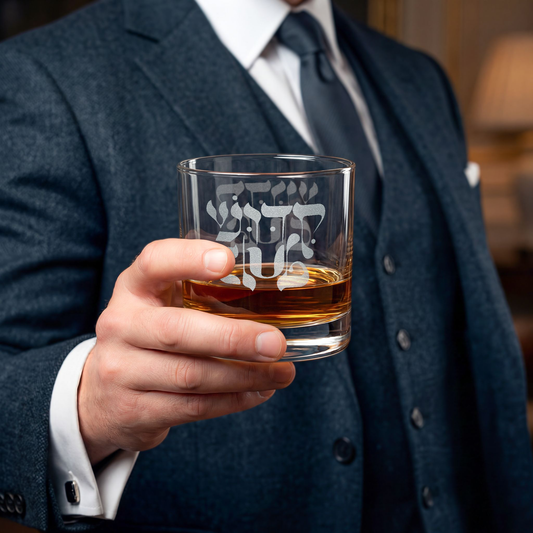 Kiddush Club Whiskey Tumbler