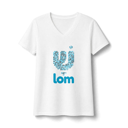 Shalom Sparle V-Neck Tee