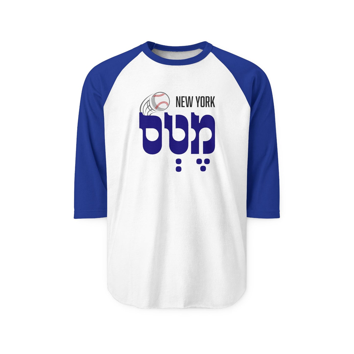 New York Mets Three-Quarter Sleeve Raglan Shirt