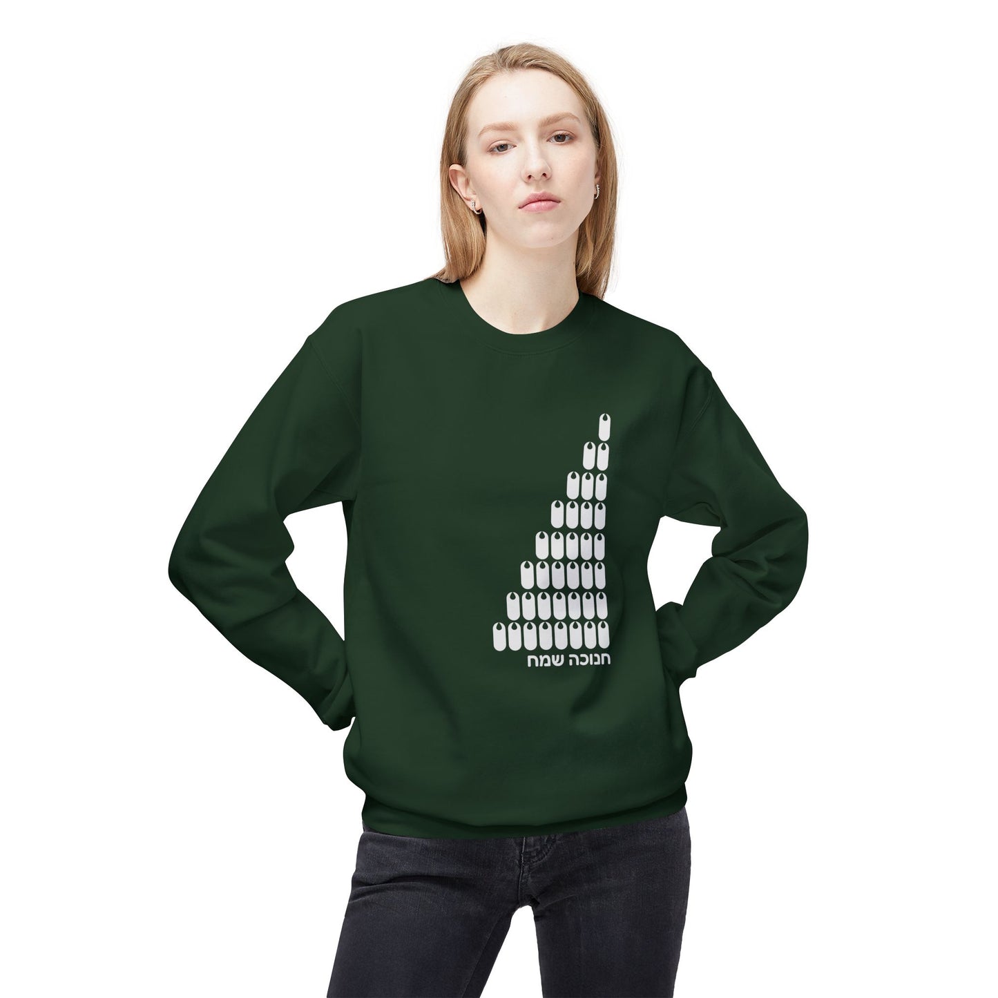 Chanukah lights Sweatshirt