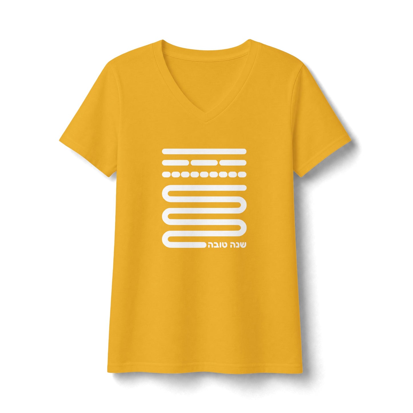 Shofar Notes V-Neck Tee
