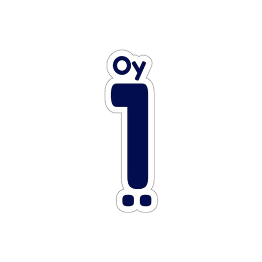 Oy Vey Die-Cut Sticker