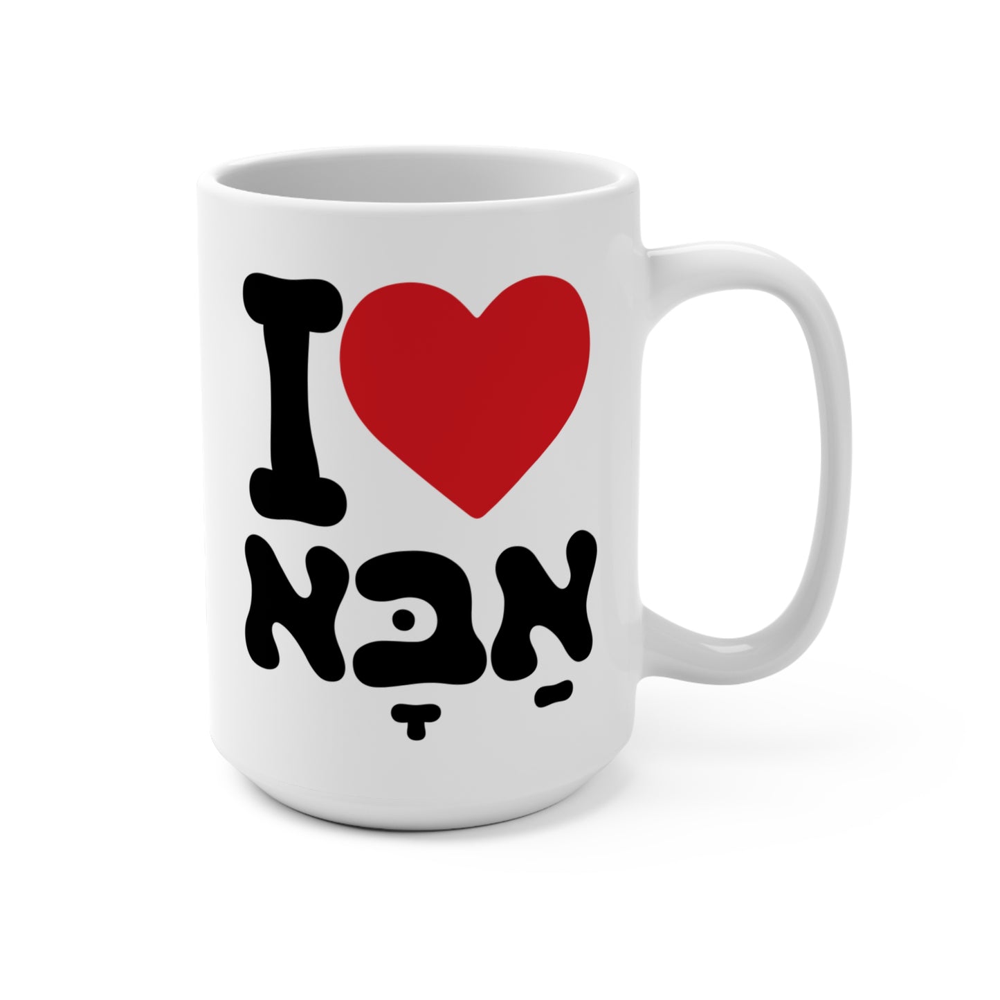 15oz I ♥ Aba Mug