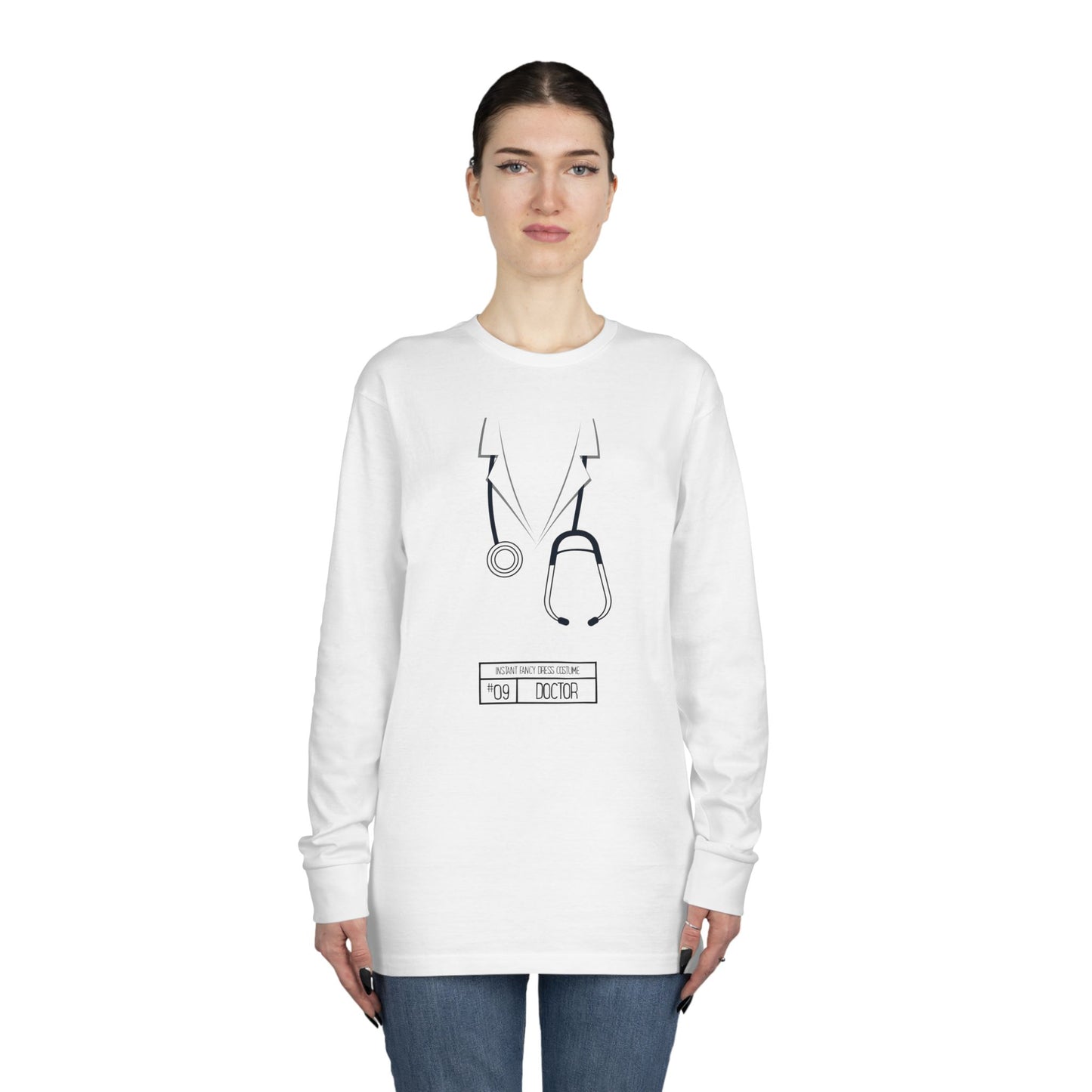 Instant Fancy Dress #9 Doctor – long sleeve T-shirt