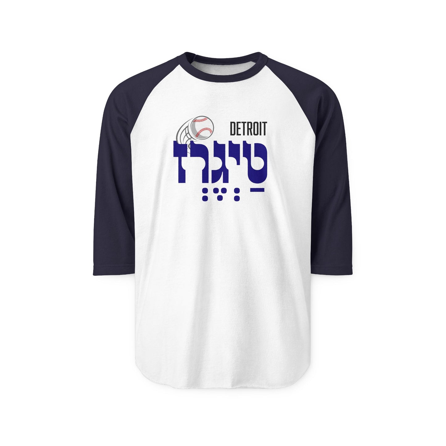 Detroit Tigers Three-Quarter Sleeve Raglan Shirt