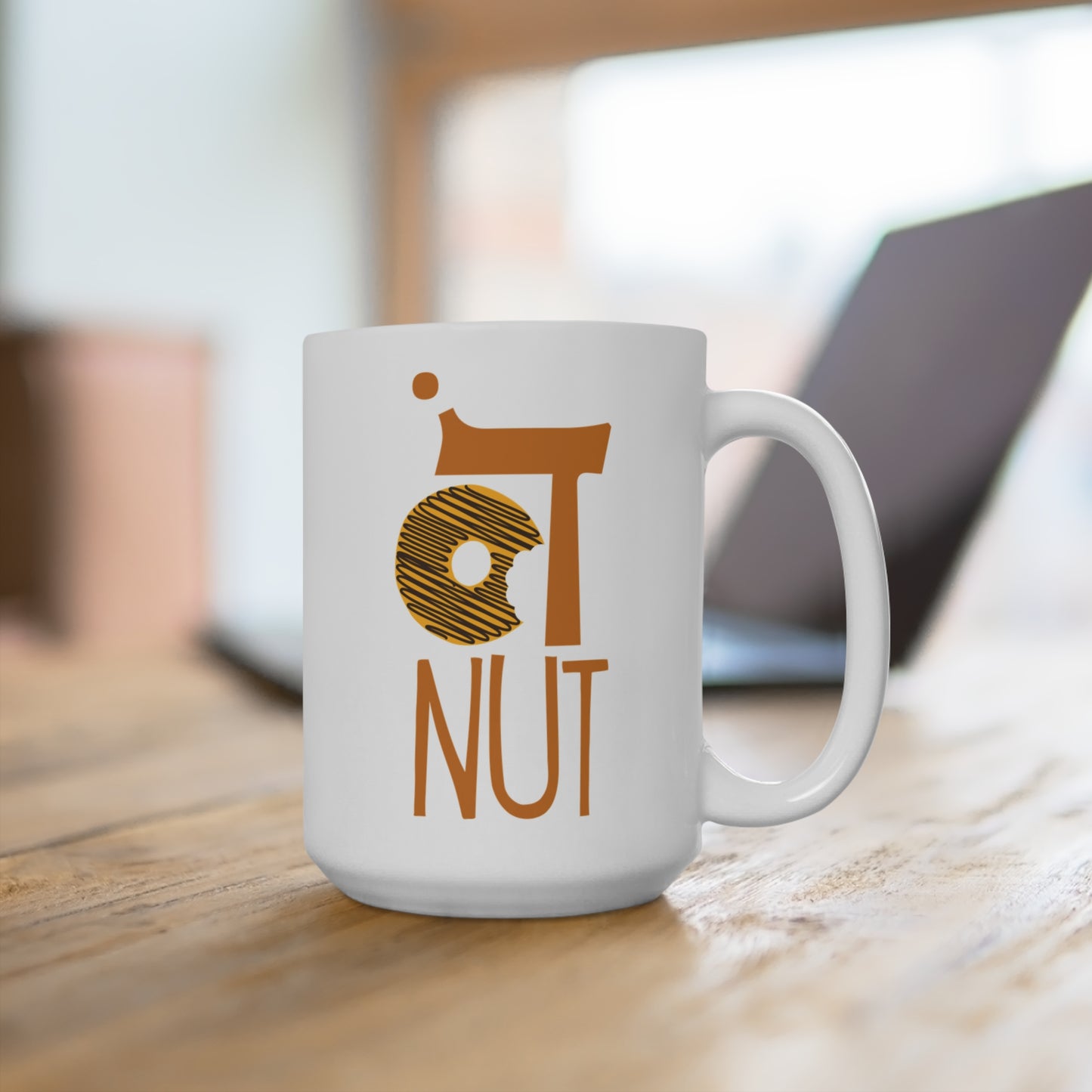 15oz Donut Mug