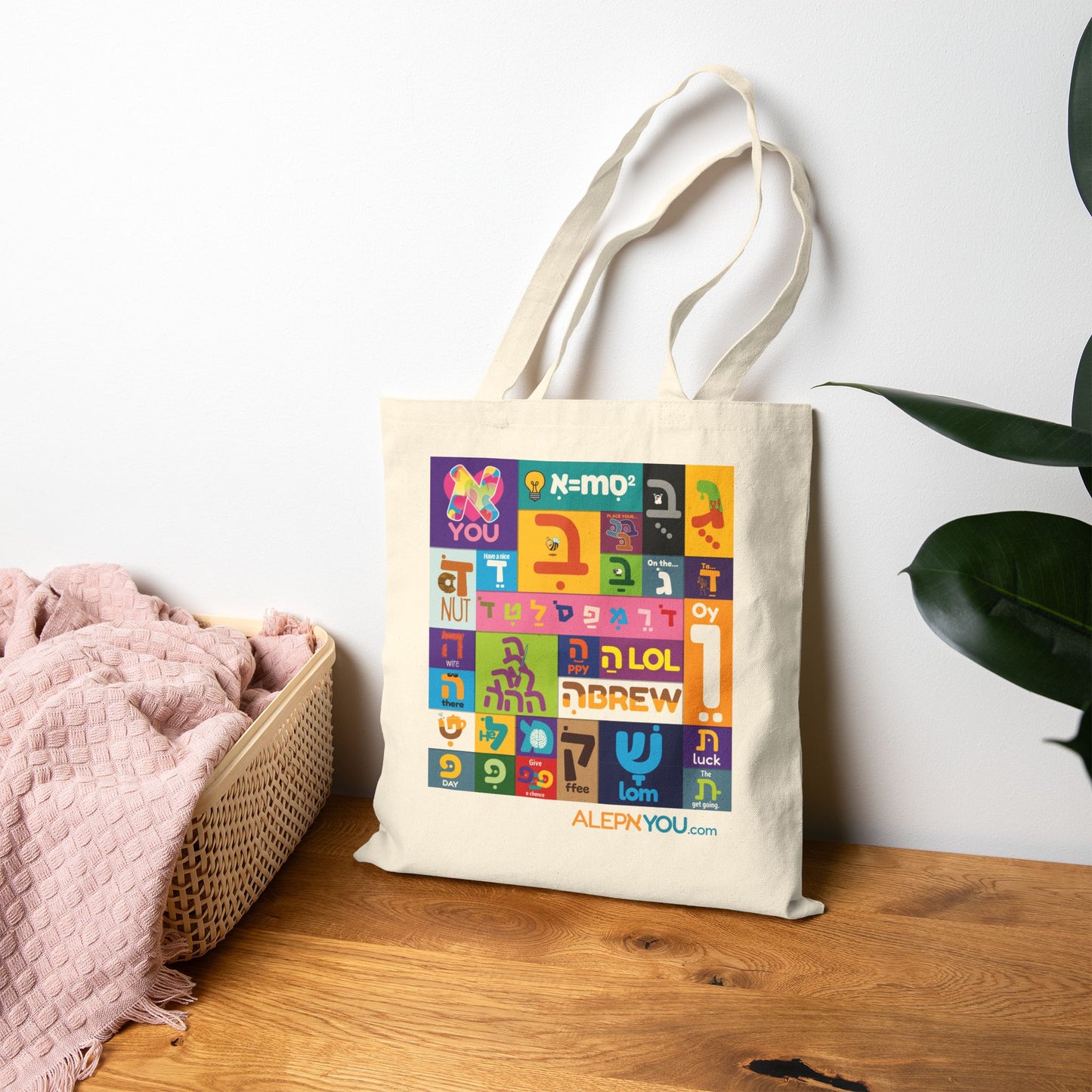 Aleph You Collection Tote Bag