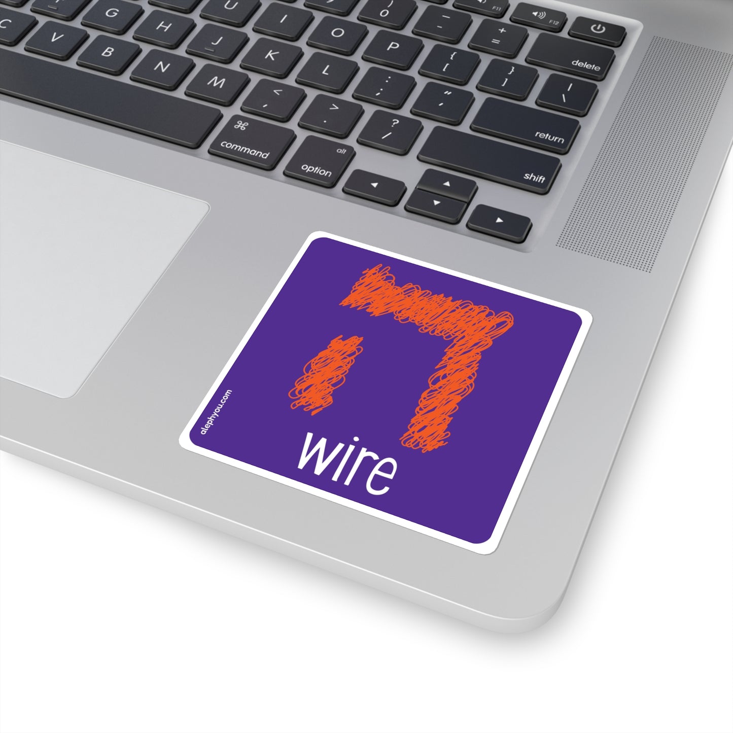 Hey Wire sticker