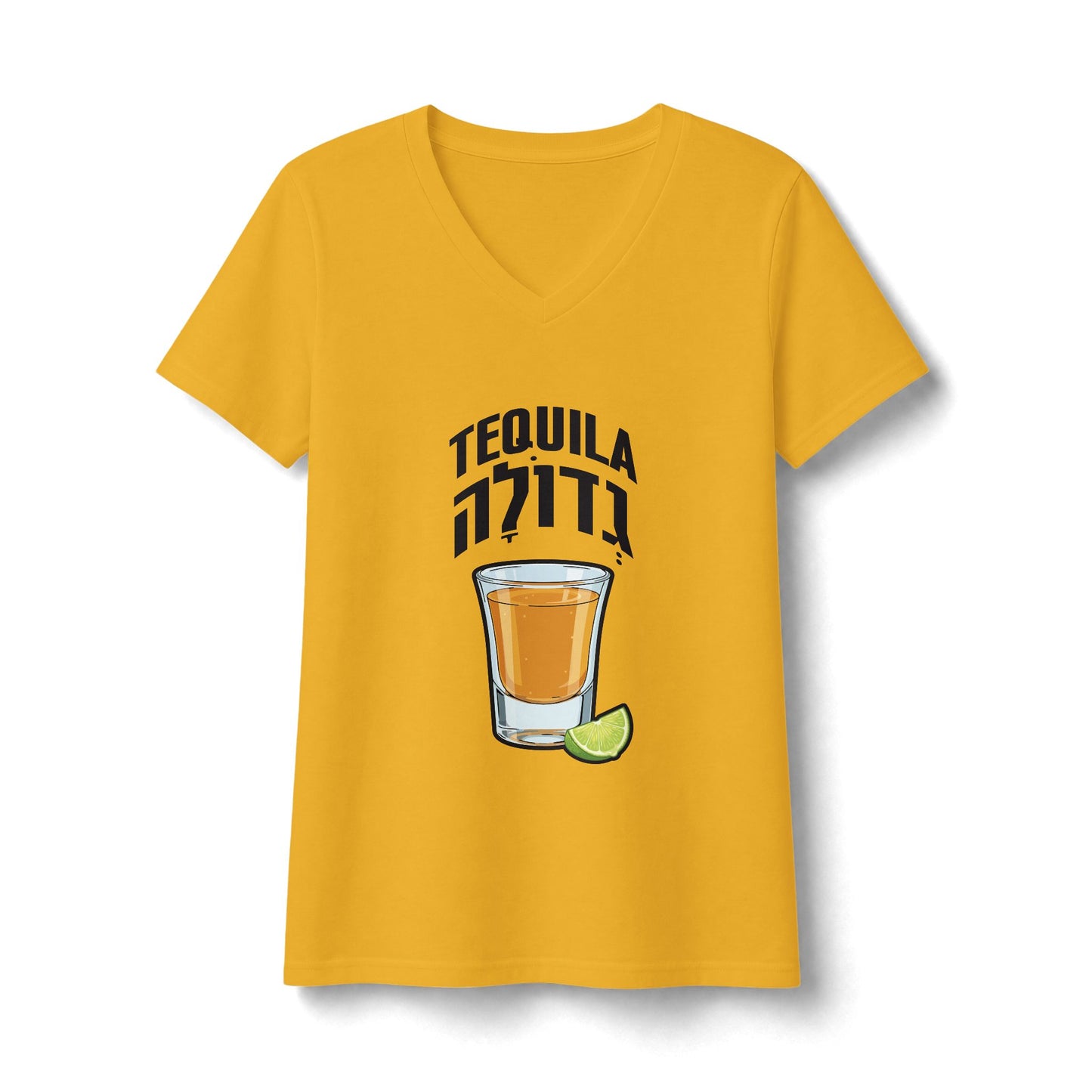 Tequila Gedolah V-Neck Tee