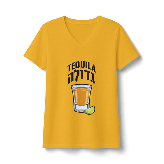 Tequila Gedolah V-Neck Tee