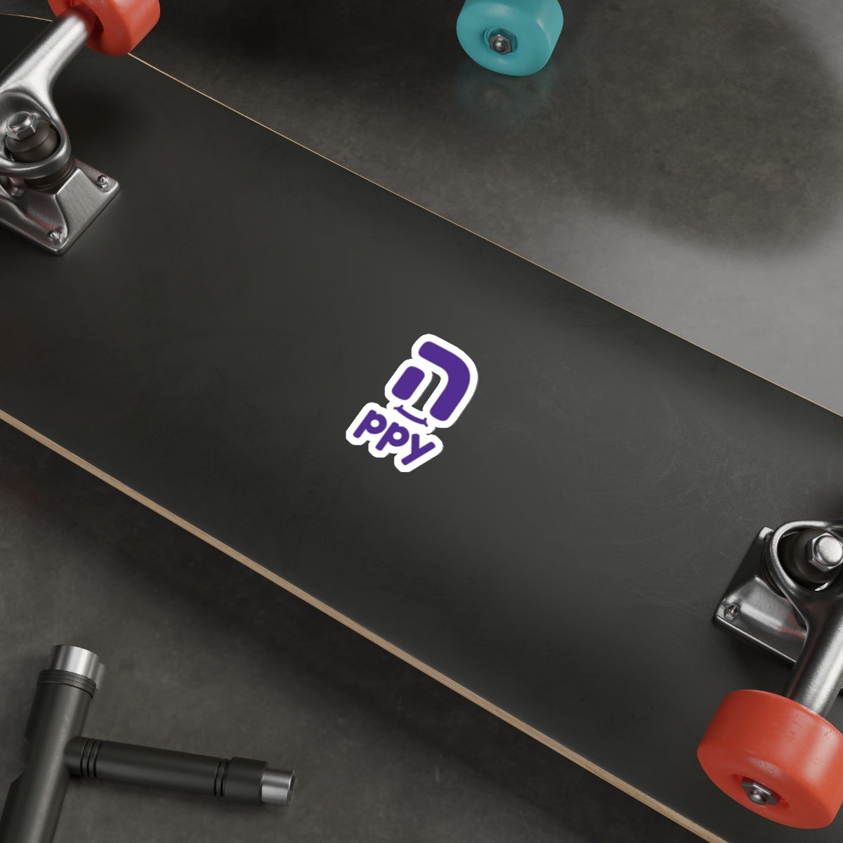 Happy Die-Cut Sticker