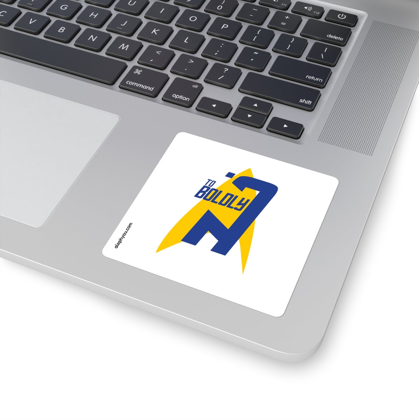 Boldly Go sticker
