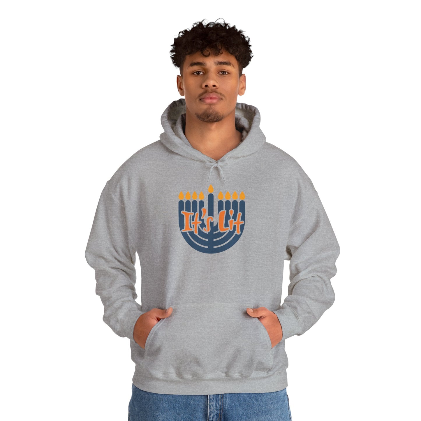 Chanukah It's Lit Hoodie