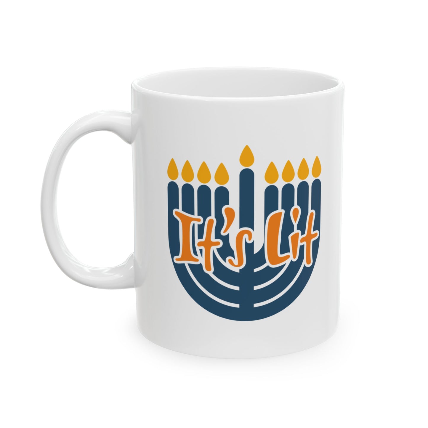 Chanukah It's Lit Mug
