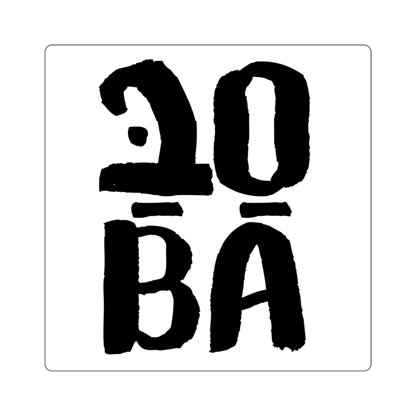 Sababa sticker