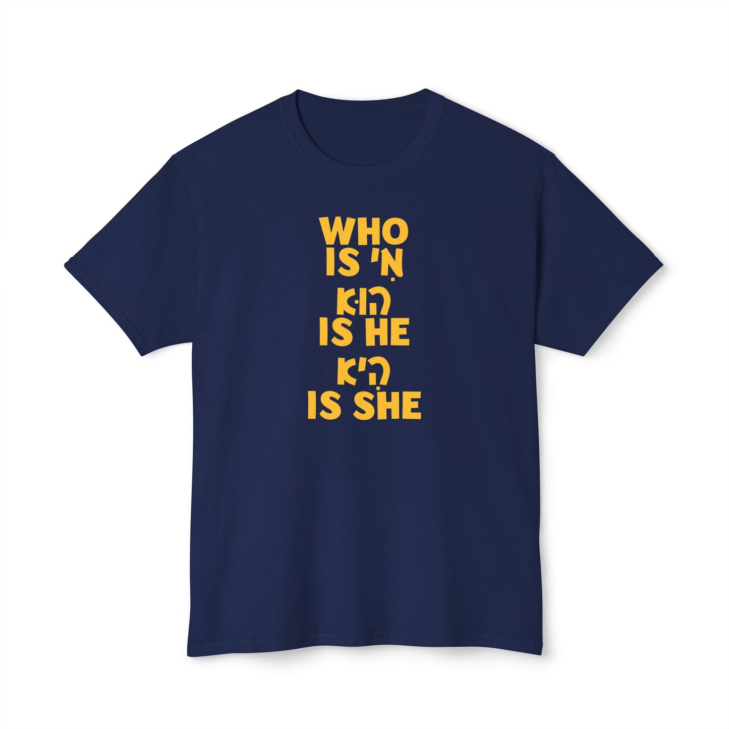 Who Is Me t-shirt