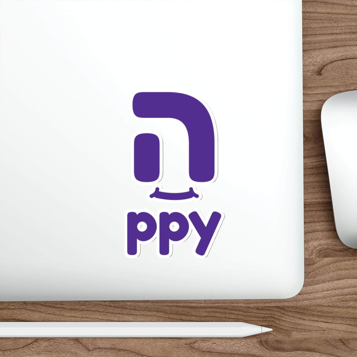 Happy Die-Cut Sticker