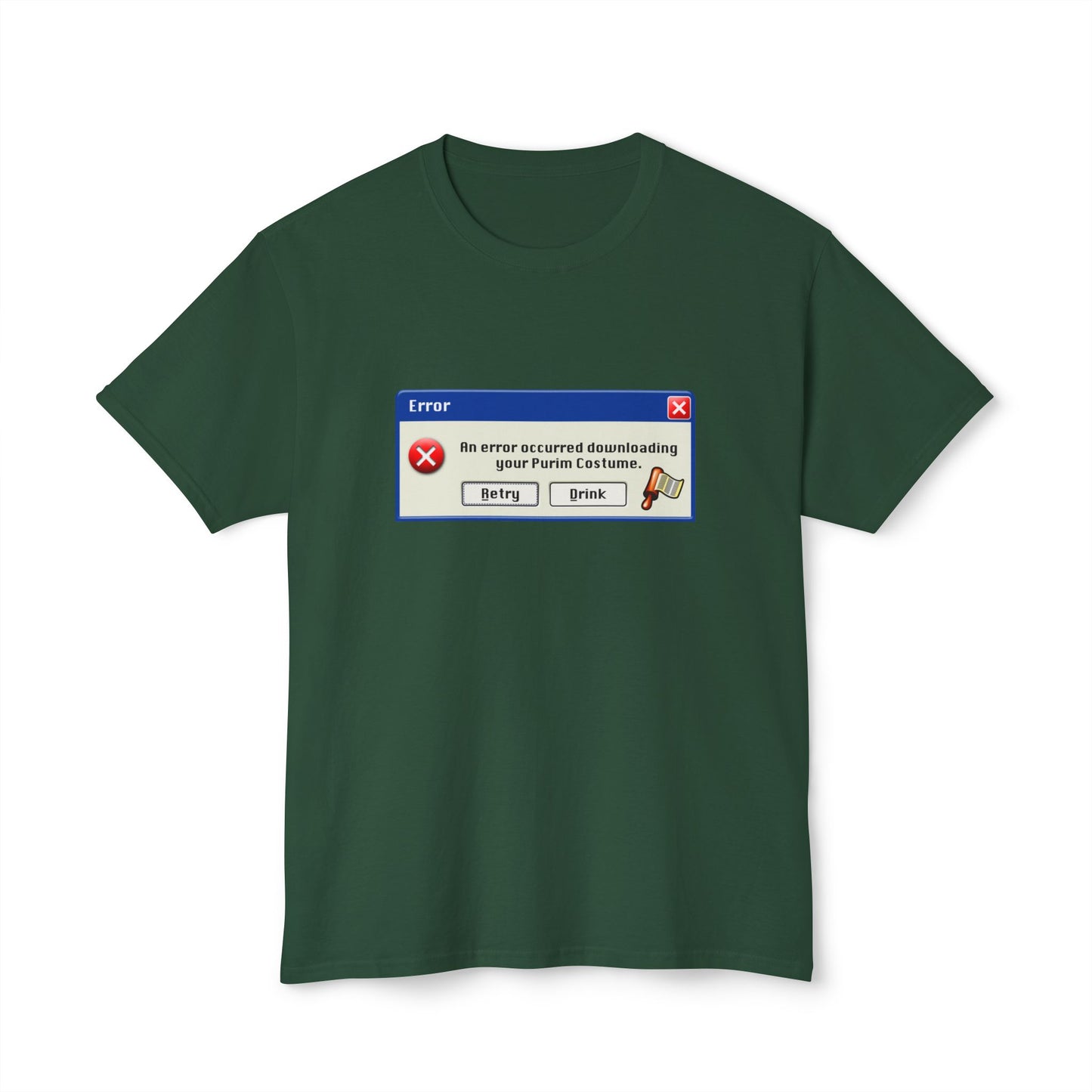 Purim Costume Error T-shirt
