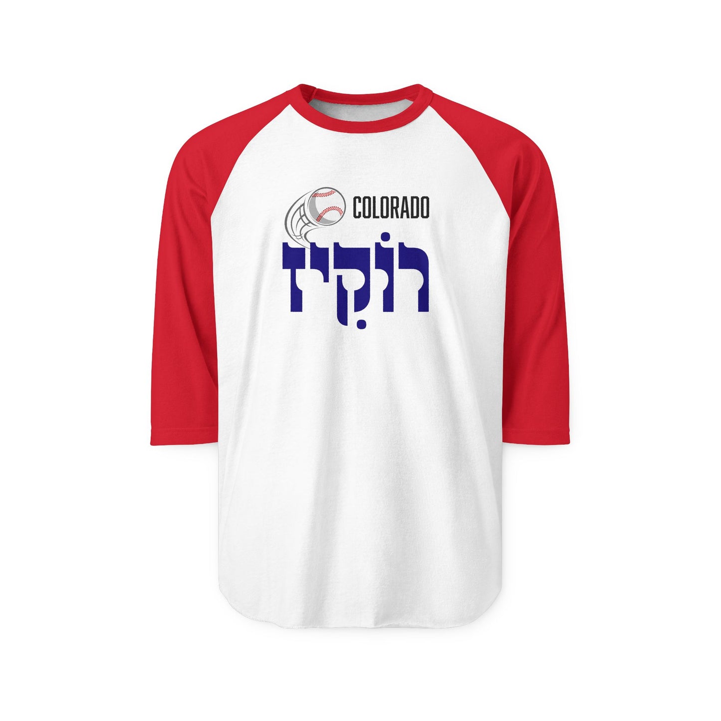 Colorado Rockies Three-Quarter Sleeve Raglan Shirt