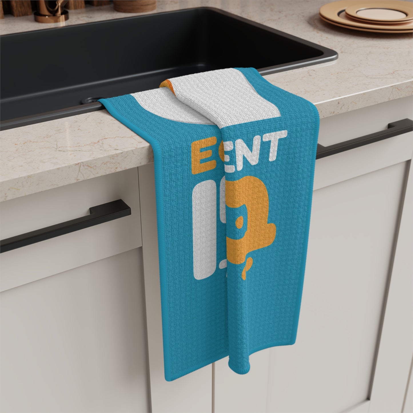 Blue EGGcellent / ביצוין Tea Towel