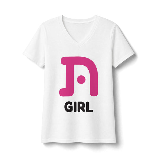 Tough Girl V-Neck Tee