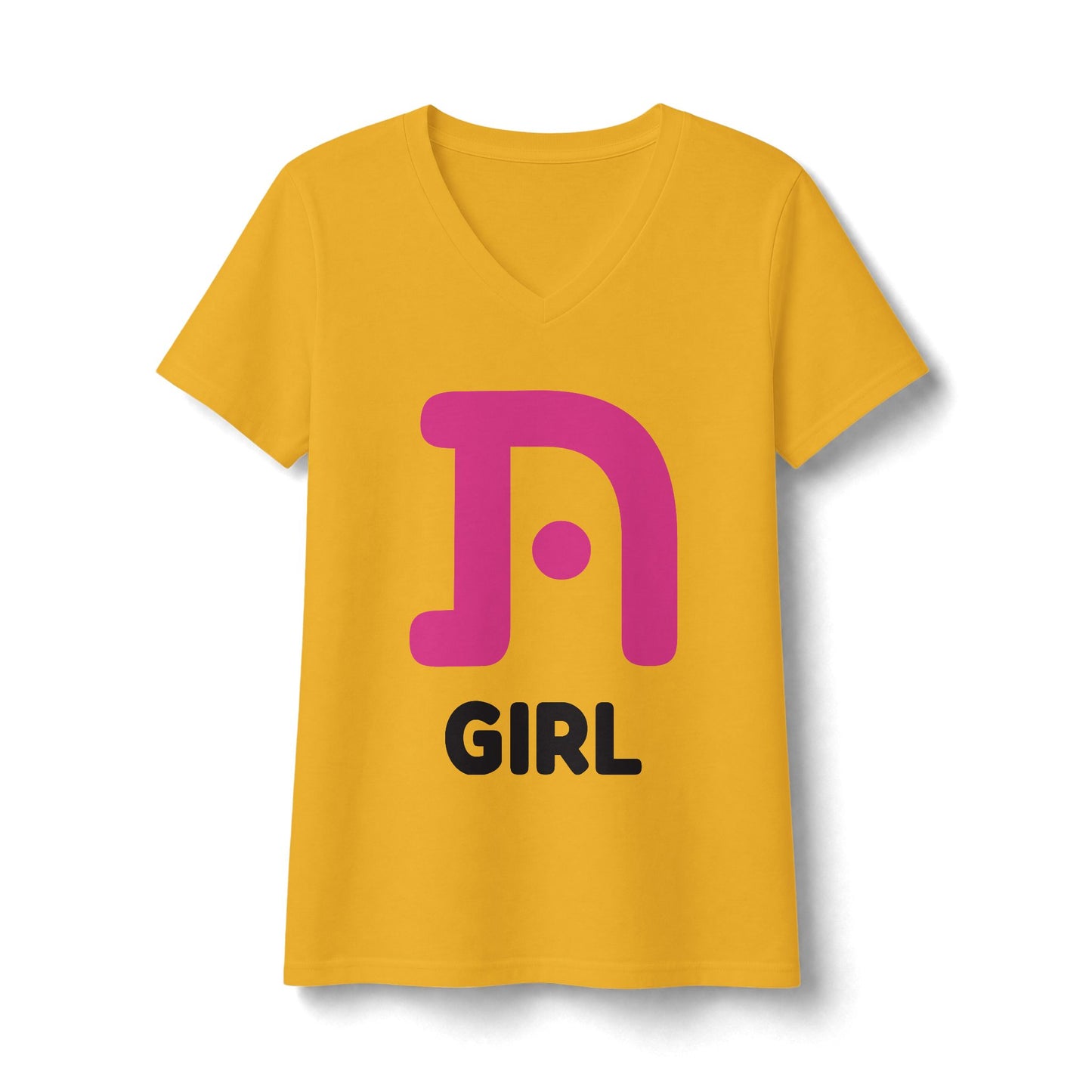 Tough Girl V-Neck Tee