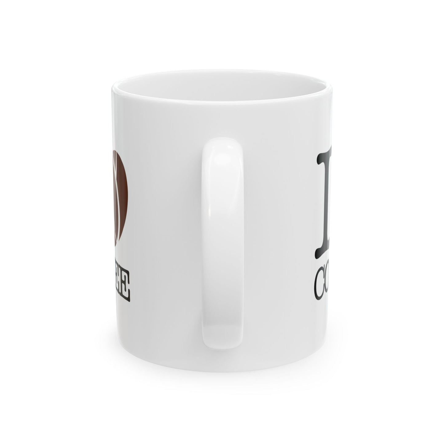 I Love Coffee Mug, (11oz, 15oz)