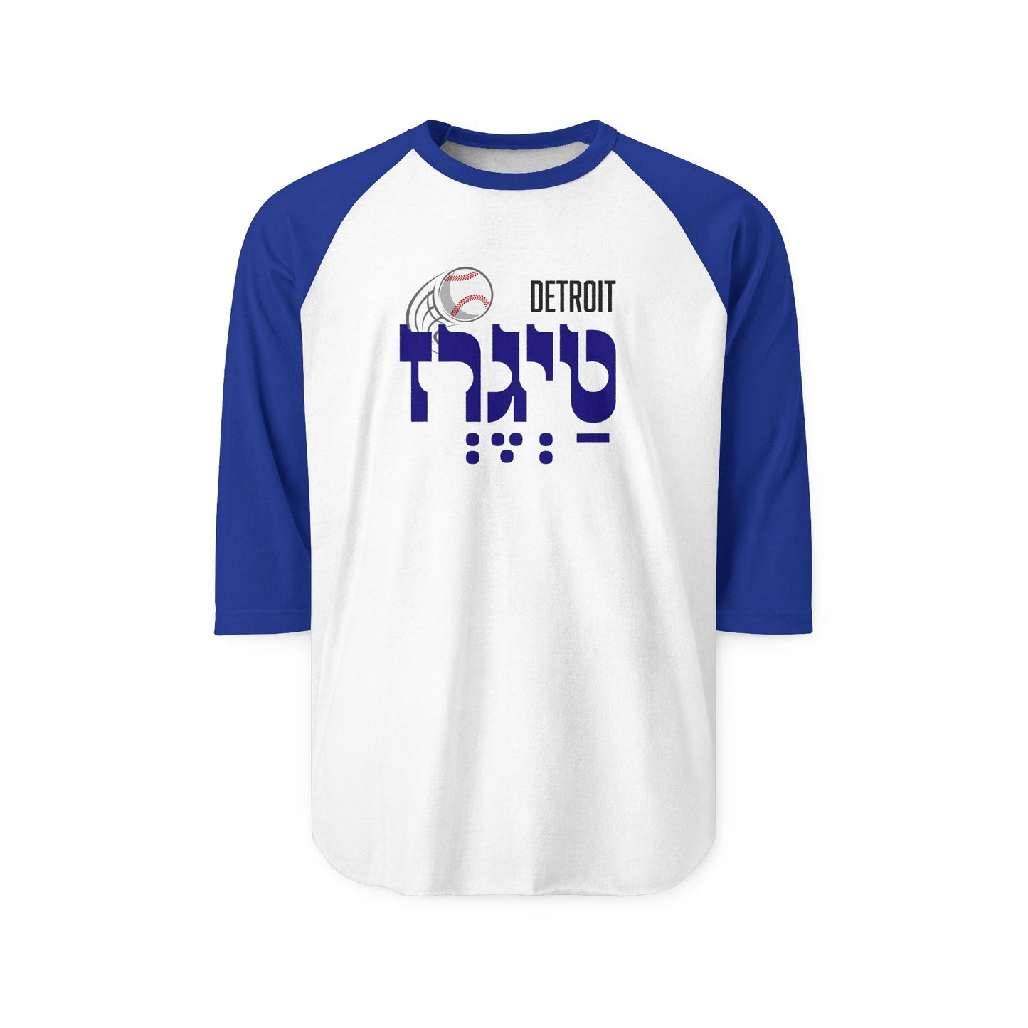 Detroit Tigers Three-Quarter Sleeve Raglan Shirt