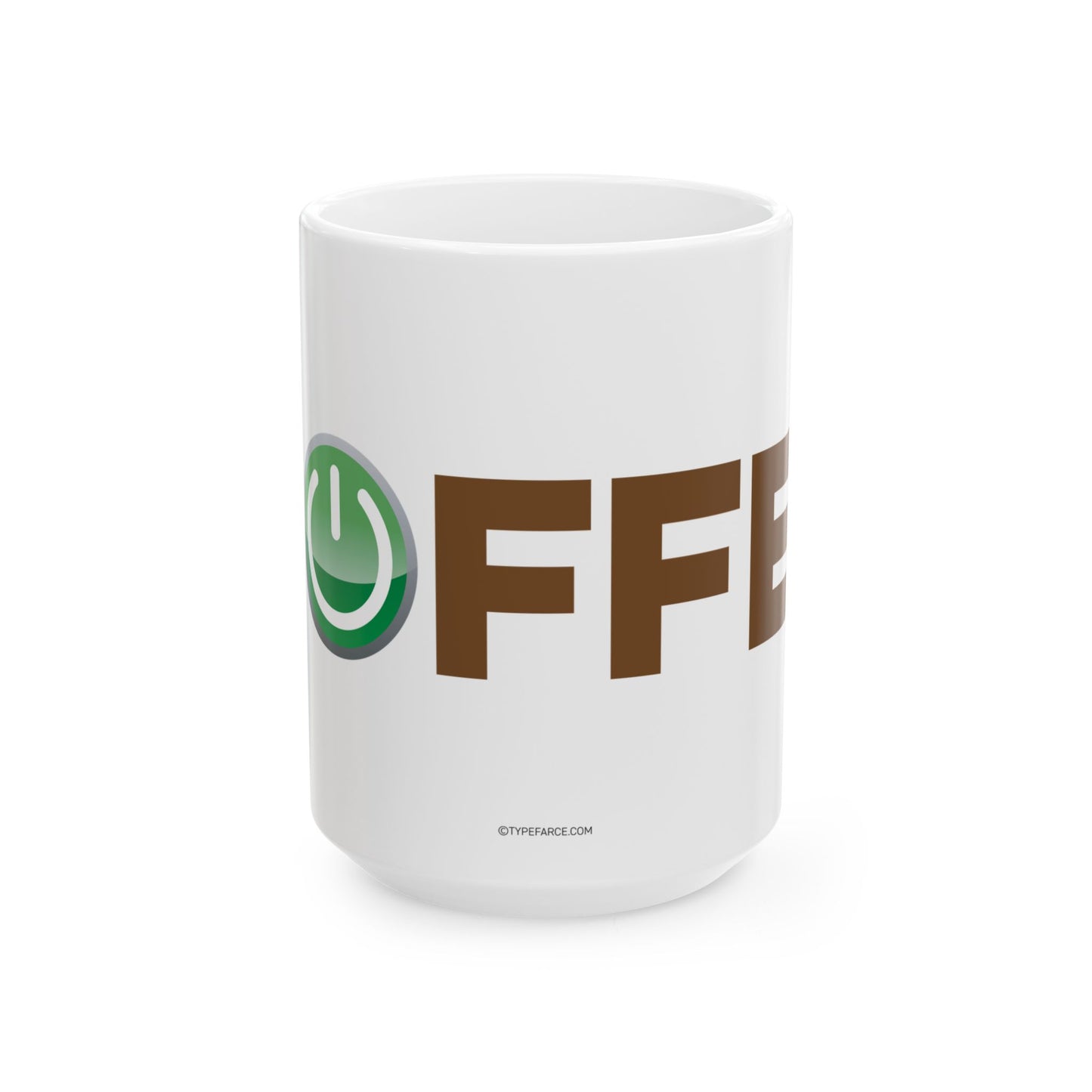 Switched On Coffee Wrap Mug, (11oz, 15oz)