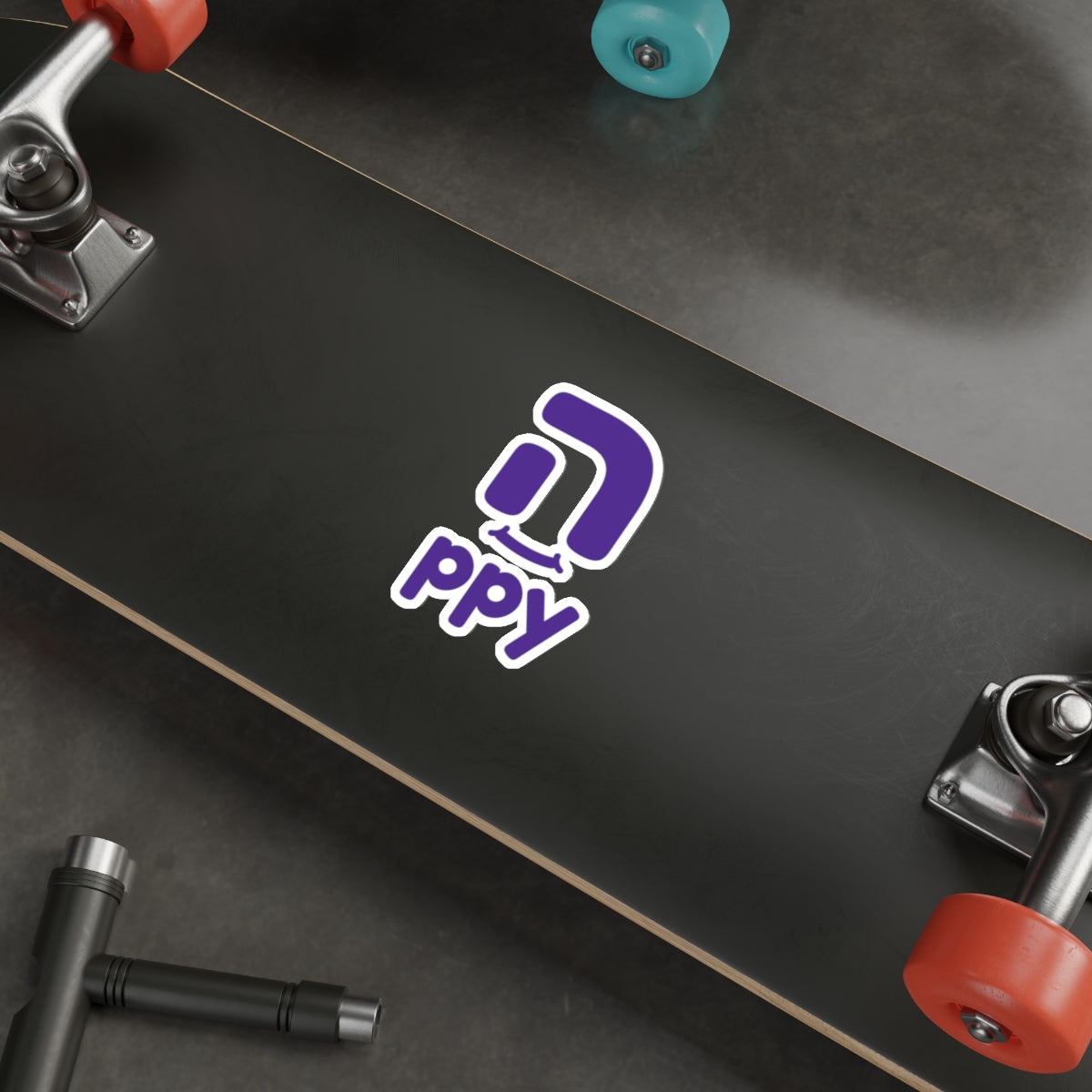 Happy Die-Cut Sticker