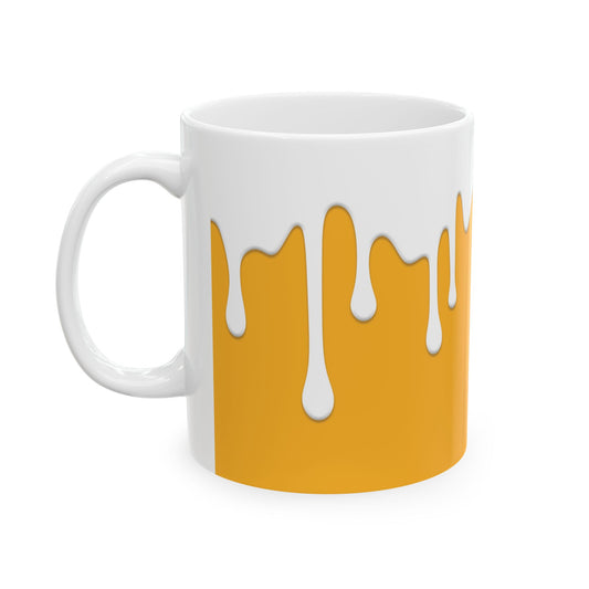 Drips – Yellow Mug